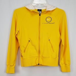 NIKE Dri-Fit Yellow Hoodie